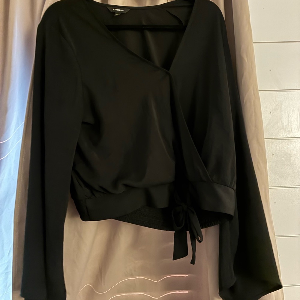 Express Classic Black Blouse